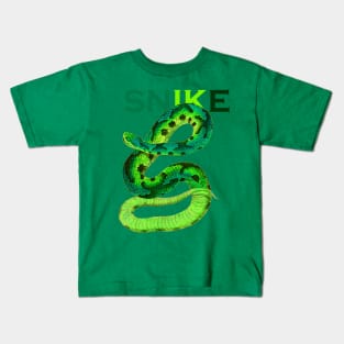 serpent,cobra,reptile,viper,venom,lizard,rattlesnake Kids T-Shirt
